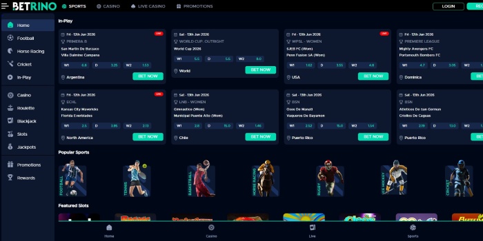 Betrino Sport Betting